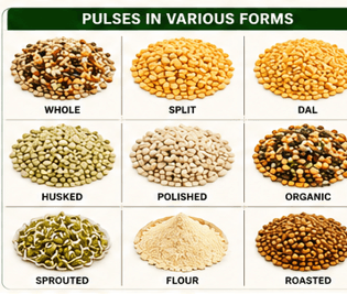 Pulses in Various Forms