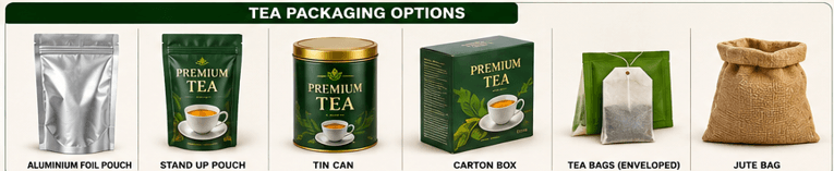 Tea — Packaging Options